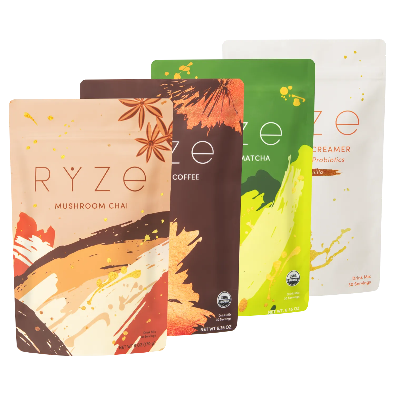 RYZE Mushroom Chai bag product shot