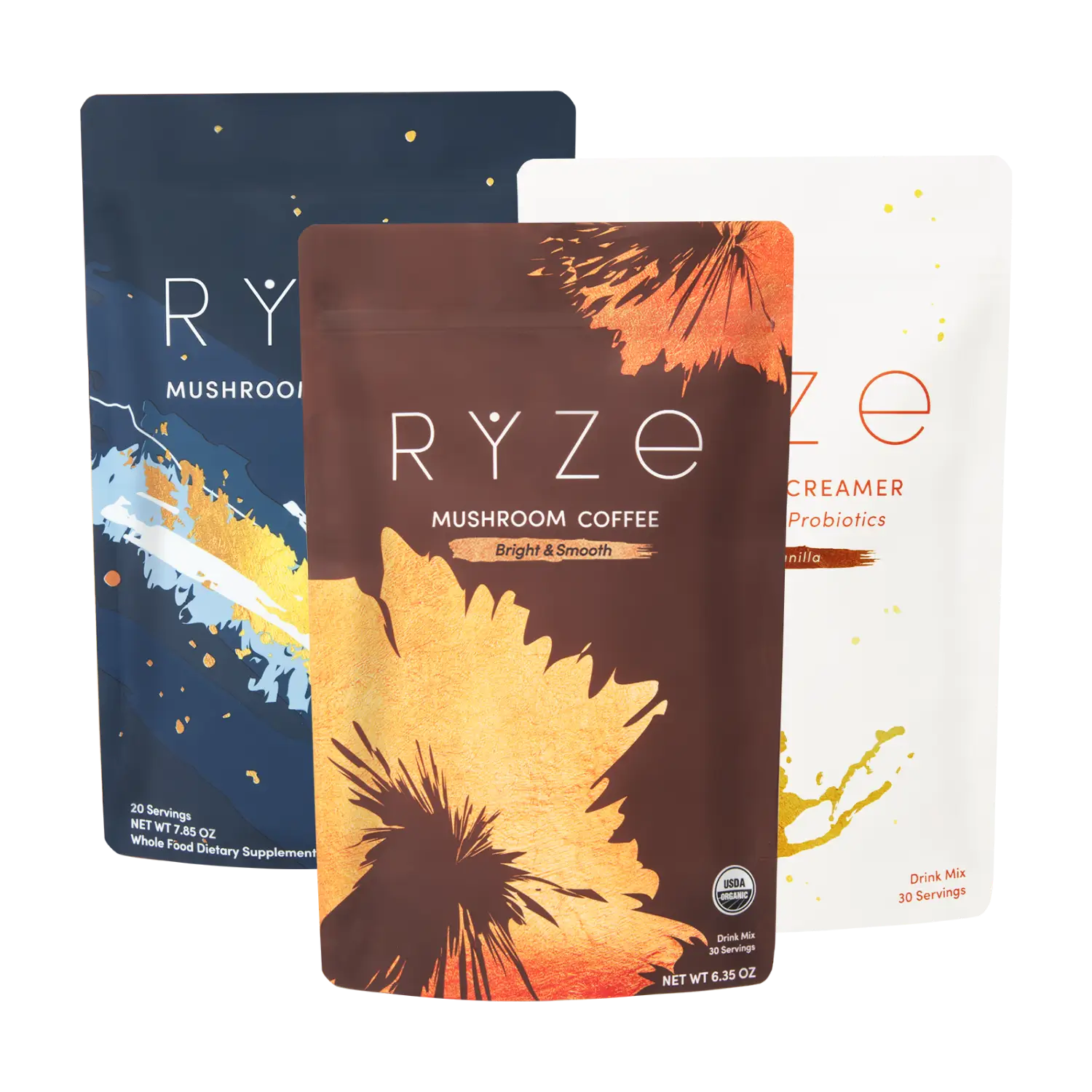 RYZE hot cocoa mushroom drink recipe