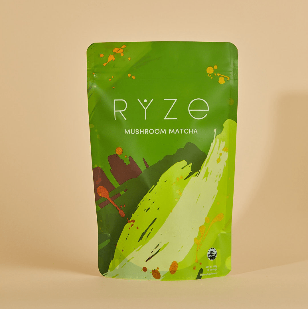 RYZE Try our Mushroom Matcha for 50% OFF!